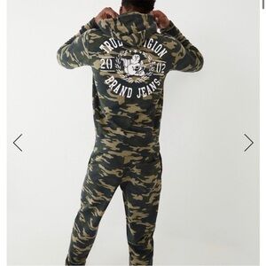 True Religion Camouflage Hoodie